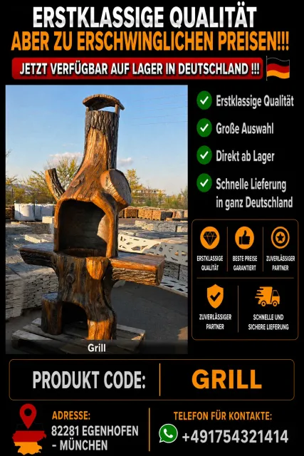 Garden grill — Garden Furniture & Decorative Stones