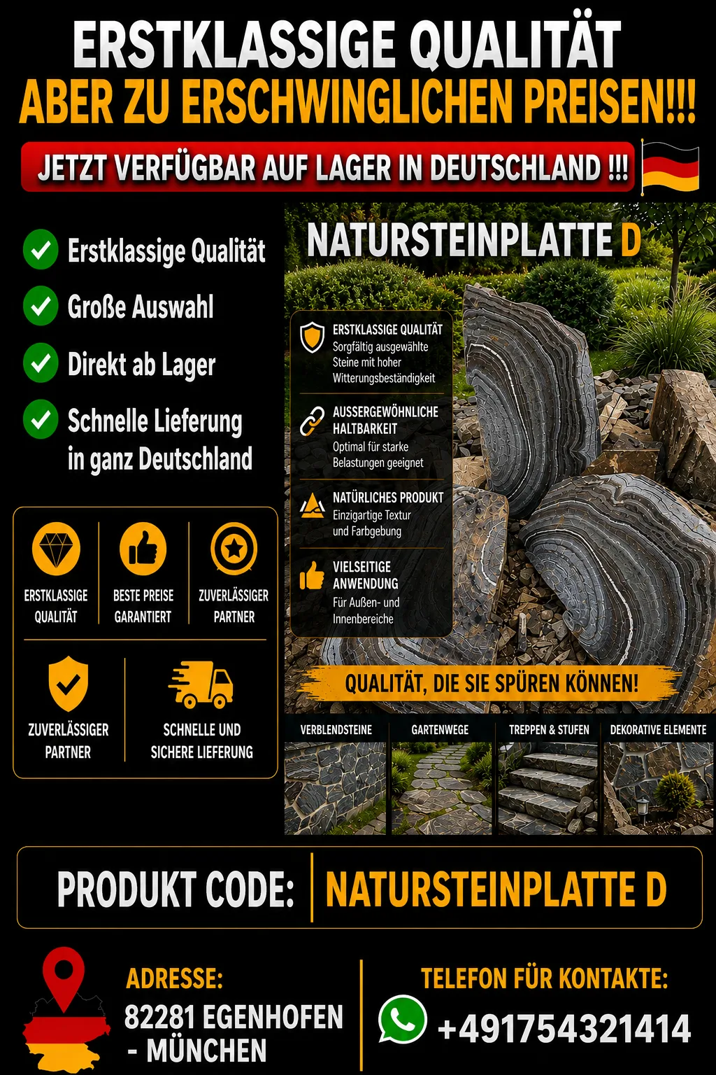 Photo of Natural stone slab D (1)